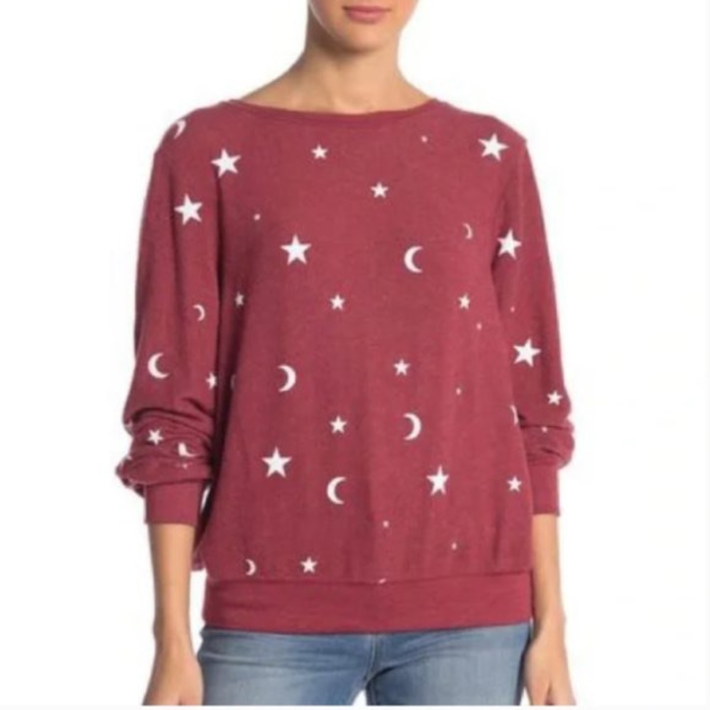 Wildflower Stars and Moons Crewneck